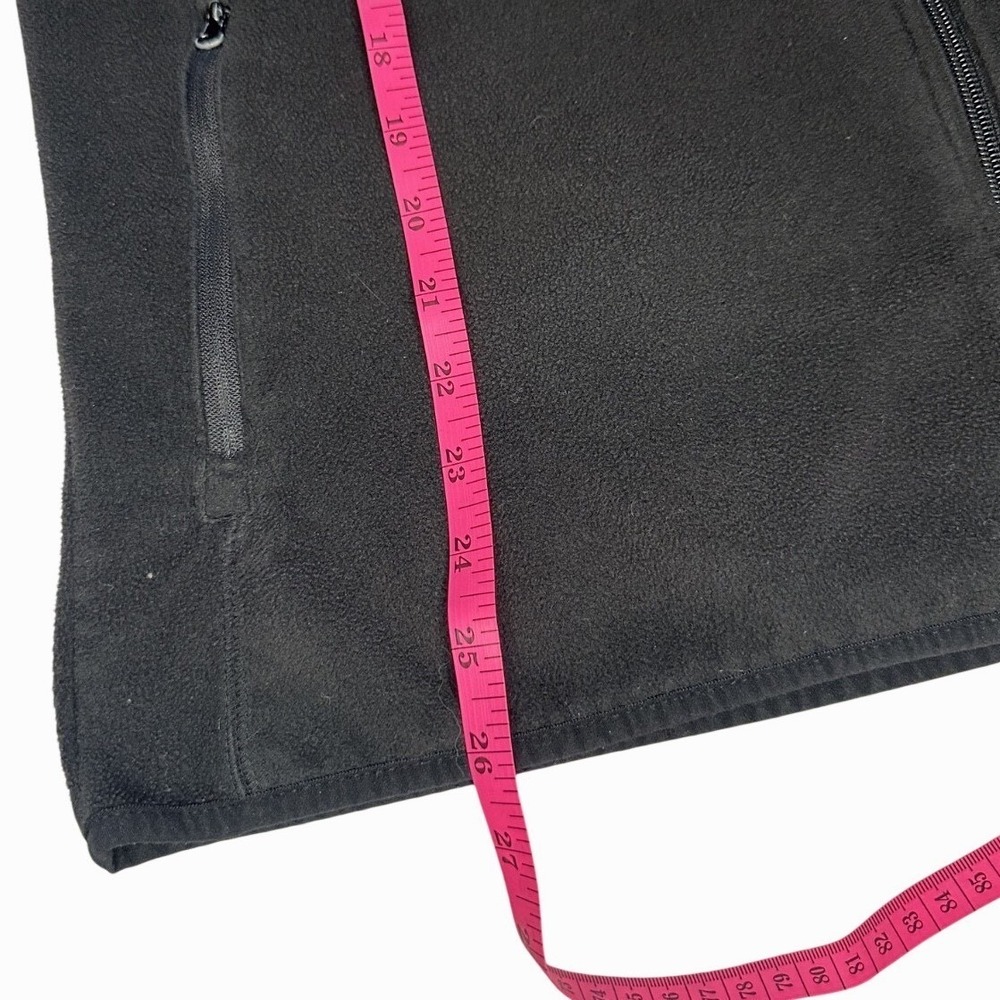 Timberland Fleece Long Sleeve Mens L Black Full Zip with Pockets Gorpcore‎ - Picture 6 of 7